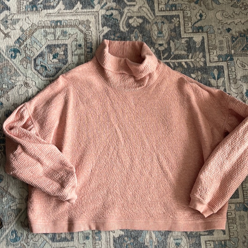 Lululemon cowl neck sweater